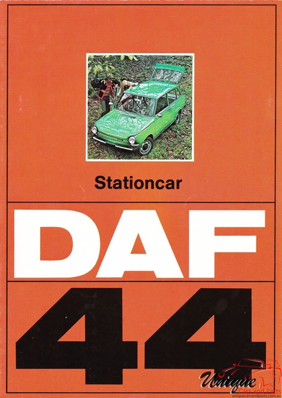 1972 DAF 44 Station Wagon Brochure Page 3